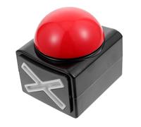 VICASKY Game Buzzers Sound Button Box for Loud Plastic Answer Device Easy to Operate for Classroom Games Competitions No Battery Required Compact Lightweight Black