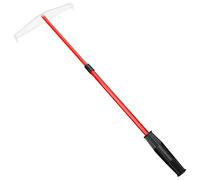 VICASKY Game Chips Collecting Rod Chip Rake Telescopic Poker Sets Stainless Steel Plastic High Performance Red Practical Design for Card Games and Poker Table Use