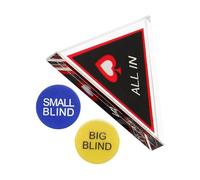 VICASKY Game Counting Chips Novelty Poker Markers Gambling Game Accessory Party Supplies Small Poker Chips Card Protector