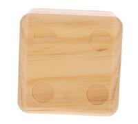 VICASKY Giant Wooden Dice for Lawn Games Large Corner Dice for Backyard Parties Outdoor Fun Smooth Surface Safe Craftsmanship for Weddings Family Gatherings