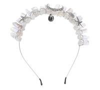 VICASKY Glamorous Crystal Pendant Headband for Wedding Party Fashion Occasions