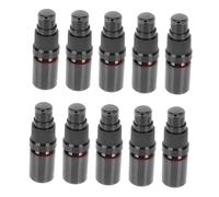 VICASKY Glass Essential Oil Bottle 5ml Pressing Sub Bottle 10pcs Brown Glass Refillable Containers for Body Lotion and Cream Travel Use