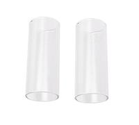 VICASKY Glass Guitar Slide Medium Bottleneck Standard Size Heat Treated for Accented Middle Harmonics for Guitar Lovers
