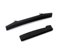 VICASKY GO150 Jazz Guitar Bridge with Saddle Ebony Material Sturdy Design Precision Fit for Acoustic Guitar Enhanced Sound Quality