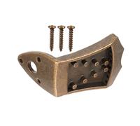 VICASKY Golden Alloy Mandolin Tailpiece Bridge for String Instrument Accessories Improving Volume and Intonation Suitable for Mandolin Lovers Replacement Part