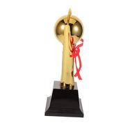 VICASKY Golden Metal Champion Trophy for Basketball and Soccer Electroplated Sports Award Cup for School Tournaments and Youth Mvp Recognition
