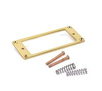 VICASKY Golden Mini Frame Pickup Humbuckers Electric Guitar Parts Humbucker Mount Cover Humbucker Mounting Plate Flat Humbucker Mounting Ring Humbucker Mounting Bracket Humbucker Ring