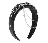 VICASKY Goth Headbands and Punk Hair Accessories with Punk Accessories and Punk Fashion Accessory for Goth Hair Accessories and Goth Accessories
