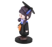 VICASKY Graduation Cake Decorations Doctor Figurine Graduation Cake Topper Statue Centerpieces Decor