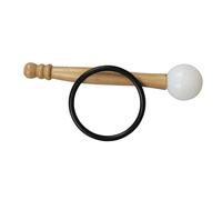 VICASKY Graduation Time Tibetan Bowl Mallet Set with Crystal Singing Bowl Stick and Rubber Ring, Easy to Carry with Knocking Sound, for Meditation and Christmas Gifts