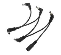 VICASKY Guitar Effect Power Cord 1-to-5 Output Multi-connector Pedal Power Supply Cable for Electric Guitar Effector Accessories