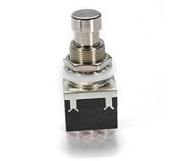 VICASKY Guitar Effects Pedal Box Accessory 5pcs 9-pin True Bypass Black for Guitar Switch Cap