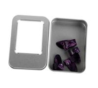 VICASKY Guitar Finger Picks for Right Hand Box Includes Purple Celluloid Picks for Fingerstyle Acoustic and Electric Guitar Playing