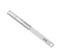 VICASKY Guitar Fret Measuring Ruler for Installation Metal Height Gauge Ruler String Distance Measuring Tool for Electric Guitar Setup at Home Studio
