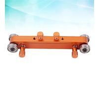 VICASKY Guitar Saddle Roller Polisher Tool Height Nut Sander for Bone Composite Precision Abrasive File for Luthiers Fits to Saddles Guitar Accessories Orange