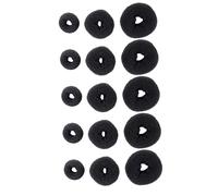 VICASKY Hair Bun Maker Diy Set 15pcs Boys and Girls Hair Bun Maker Styling Tool