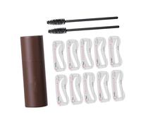 VICASKY Hairline Contouring Powder Simple Eyebrow Seal Mold Shaping Set for Women Makeup Hairline Embellishment Puff Design Cosmetic Product