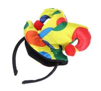 VICASKY Halloween Clown Headband for Women Soft and Breathable Hair Hoop Reusable Festival Decoration for Cosplay and Themed Parties Comfortable Headdress for Unforgettable Moments