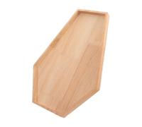 VICASKY Halloween Coffin Shaped Wooden Snack Tray Wood for Bread Dessert Fruit Display and Appetizer Serving in Kitchen and Dining