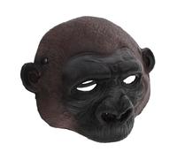 VICASKY Halloween Gorilla Mask Lightweight PU Material Comfortable Wear for Parties Festivals Cosplay Spooky Decorative Prop for Halloween Celebrations