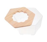 VICASKY Hamster Bath Tub and Sand Bath Box Removable Cover for Gerbils and Chinchillas Cute and Convenient Pet Toilet for Keeping Animals Clean and Healthy