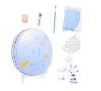 VICASKY Hand and Foot Print Mud for Newborns Footprint Keepsake Kit Footprint Ornament Keepsake Kit for Shower and Milestone Celebrations