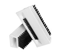 VICASKY Hand Cleaning Brush Nail Brush White 2pcs with Plastic and Polypropylene Nylon Bristles for Scrubbing Dirt and Cleaning under Fingernails Suitable for Home and Store Use