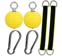 VICASKY Hand Grip Strengthener Ball for Hand Strength Training with Elastic Anti-slip Massage Surface, Stainless Steel and Pu Material Fitness Accessory for Home and Fitness Centre Use