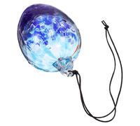 VICASKY Hand Painted Pastel Crystal Easter Egg Hanging Ornaments, Hollow Stained Glass Egg Decorations for Easter Party and Holiday Tree, Hanging Crystal Ball Decorations for Spring and