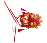 VICASKY Hand-painted Vintage Tibetan Opera Mask Traditional Chinese Festival Mask for Cosplay and Cultural Performances Handmade Asian Tribal Ethnic Artwork for Parties and Masquerades