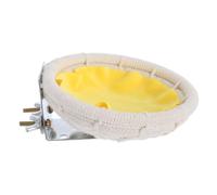 VICASKY Hand Woven Cotton Rope Bird Nest for Small Birds Safe Breeding Nest Parrot Cage Accessory Provides Nurturing Environment for Finches Lovebirds Sparrows