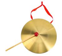 VICASKY Handheld Gong Chinese Drum Toy Rain Sound Multipurpose Percussion Instrument for Boys and Girls Musical Party Props Random Style