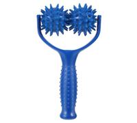 VICASKY Handheld Manual Massage Roller Stick for Muscle Relaxation, Blue Body Massaging Tool for Shoulder and Back Relief, Portable Physical Therapy Device
