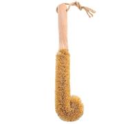 VICASKY Handle for Effective Dirt Removal Coconut and Wood Cup Brush with 360 Degree No Dead Angle Clean, Sturdy Kitchen Bottle Brush for Cleaning Cups and Wine Glasses