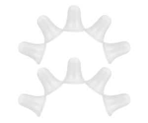 VICASKY Hanging Ornaments Delicate and Lovely 10 Pcs White Foam Bell Shape DIY Coloring and Graffiti Painting for Christmas Tree Decoration Indoor or Door Festival Pendant
