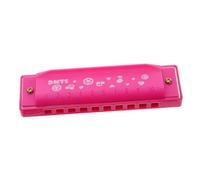 VICASKY Harmonica Bright Color Play Small Musical Instrument for Beginners Educational Enhancing Creativity Coordination and Memory Development