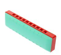 VICASKY Harmonica Small Portable Musical Instrument for Adults Beginners Practice Harmonica Ten Design for Playing Music at Home Outdoors