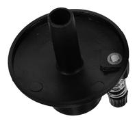 VICASKY -hat Cymbal Stand Holder and Easy to Install Replacement Support Base with Abs Material for Drum Kit Black -hat Cymbal Accessory for Jazz Drum Performance