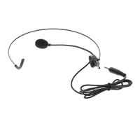 VICASKY Head Microphone Ear Microphone Lightweight over Head 3.5mm Flexible Adjustable Angle Black Iron Nickel Plated Pvc for Teachers Lectures Speaking