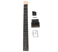 VICASKY Headless Guitar Neck Unfinished Wood Finger Plate for Guitar Neck Stringed Instrument Accessory