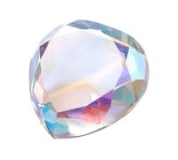VICASKY Heart-shaped Large Fake Diamond Hand Model Adorn Crystal Nail Art Display Decor for Nail Salon Decoration and Photo Props with Shining Brightly Unique Style