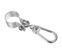 VICASKY Heavy Duty Metal Swing Hooks for Round Tubes Weather Resistant Outdoor Hangers for Hammocks Chairs Porch Swings Easy Install Durable Connectors for Backyard Play Areas