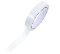 VICASKY Heavy Duty White Pet Material Tamper Evident Security Tape with Easy Application and Versatile Use, Includes Dispenser for Secure Parcel Sealing for Shipping and Packaging