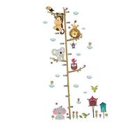 VICASKY Height Chart Wall and Girls Growth Chart Removable Wall Decal Funny Characters for Boys and Girls
