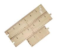 VICASKY Height Measurement Ruler for Boys and Girls Wooden Growth Chart Child's Height Chart Adhesive Tapes