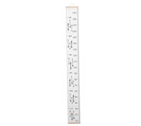 VICASKY Height Measuring Chart Cloth Growth Chart with Arrows Pattern Removable Wall Hanging Ruler for Decor Track Growth from Birth to Beyond