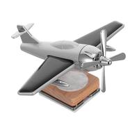 VICASKY Helicopter Car Air Freshener Solar Powered Aromatherapy Adornment with Rotating Propellers Dashboard Decor Made of Abs Electronics Solar Car Decor and Office
