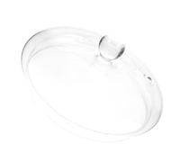 VICASKY High Borosilicate Glass Pot Lid with Double Ears Transparent Stove-resistant Cover for Noodle Pots and Stew Cookware Sealing Suitable for Family Cooking and Restaurant Use