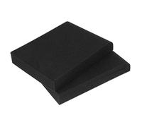 VICASKY High Density Speaker Pads 2pcs (5 Inch) Foam Cushions for Small Speakers Sound Absorbing Acoustic Mat for Studio Monitor and Home Audio