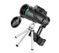 VICASKY High Magnification Supports Normal Operation in Low Light with Super Light Transmission Monocular Telescope 80x100 and Abs Material for Bird Watching and Concerts